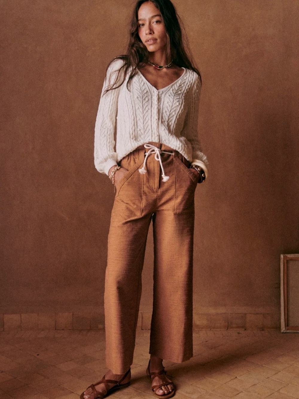 NWT Sezane Jacques trousers 38